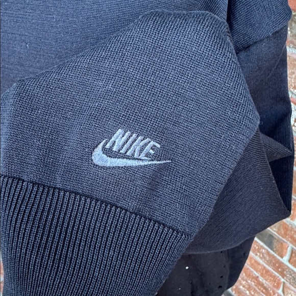 Nike Sportswear Tech Pack Black Long Sleeve Men's Sweater Size Medium - Picture 4 of 9